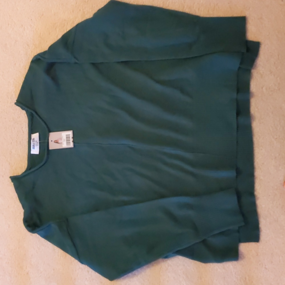 Hunter Green Long Sleeve Sweater